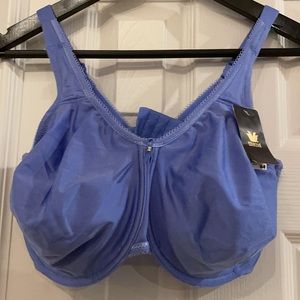 36G Wacoal Basic Beauty Underwire Bra—Periwinkle Blue-NWT